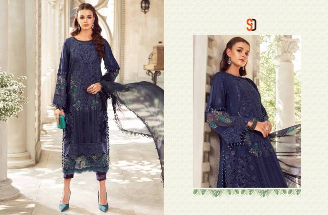 Maria B Lawn Vol 2 By Shraddha Embroidery Pure Cotton Pakistani Suits Wholesale Market In Surat
